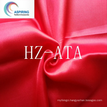 100% Polyester Satin Fabric 140G/M 58/60"for Garment